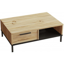 Sohvapöytä Linento Furniture LV18, puukuosi, ruskea