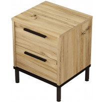 Yöpöytä Linento Furniture LV24, puukuosi, ruskea