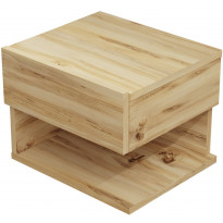 Yöpöytä Linento Furniture LV27, ruskea