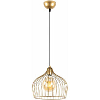Riippuvalaisin Linento Lighting Bek, Ø30cm, säädettävä korkeus, kulta
