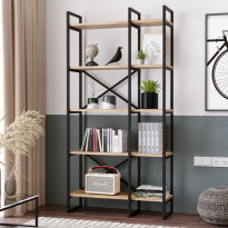 Kirjahylly Linento Furniture VG4, ruskea
