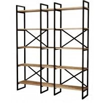 Kirjahylly Linento Furniture VG5, ruskea