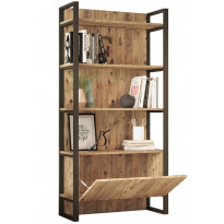 Kirjahylly Linento Furniture ML6, ruskea