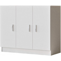 Matala kaappi Linento Furniture Vario E, valkoinen