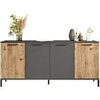 Senkki Linento Furniture RL4-AA Atlantic Pine/antrasiitti