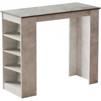 Baaripöytä Linento Furniture ST1, kivikuosi, vaaleanharmaa
