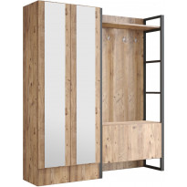 Säilytyskokonaisuus Linento Furniture ML18, ruskea