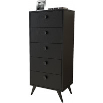 Lipasto Linento Furniture VL70, musta