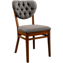 Ruokapöydän tuoli Linento Furniture Oscar, 2kpl, ruskea, Verkkokaupan poistotuote