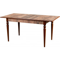 Ruokapöytä Linento Furniture Morocco, jatkettava, ruskea