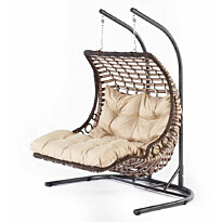 Riipputuoli Linento Garden Bodrum V2, 2-istuttava, beige