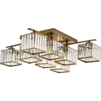 Kattovalaisin Linento Lighting Ysabel, 8-osainen, messinki
