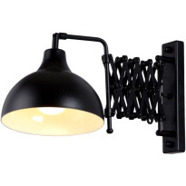 Seinävalaisin Linento Lighting Happy, musta