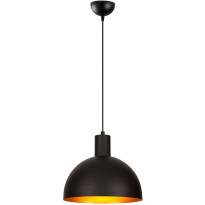 Kattovalaisin Linento Lighting Malou, Ø30cm, musta/kulta