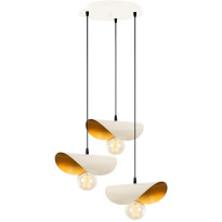 Kattovalaisin Linento Lighting Hoody, 3-osainen, valkoinen/kulta
