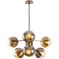 Kattovalaisin Linento Lighting Karsor, 6-osainen, kulta/kirkas