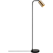 Lattiavalaisin Linento Lighting Emek, 120cm, musta/kulta