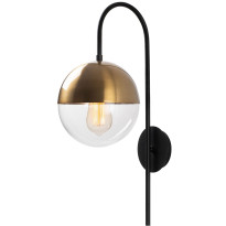 Seinävalaisin Linento Lighting Bastos, messinki