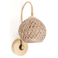 Seinävalaisin Linento Lighting Cocoon, kulta/beige