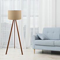 Lattiavalaisin Linento Lighting AYD-1531, beige-ruskea