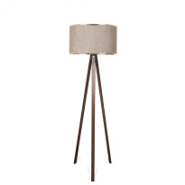 Lattiavalaisin Linento Lighting Ramonita, 140cm, beige/kulta