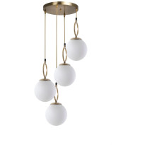 Kattovalaisin Linento Lighting Morino, 4-osainen, kulta