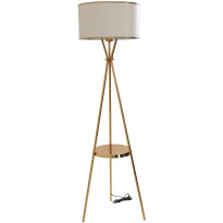 Lattiavalaisin Linento Lighting Venedig, 160cm, kulta