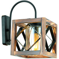 Seinävalaisin Linento Lighting Zikzak, puu
