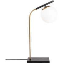 Pöytävalaisin Linento Lighting Kismet, kulta/musta