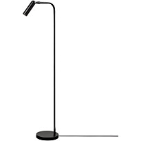 LED-lattiavalaisin Linento Lighting Suvi, 120cm, musta