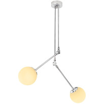 Kattovalaisin Linento Lighting Cambaz, 2-osainen, kromi