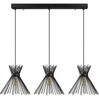 Kattovalaisin Linento Lighting Kirpi, 3-osainen, musta