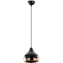 Kattovalaisin Linento Lighting Mint, Ø17cm, musta/kupari