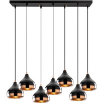 Kattovalaisin Linento Lighting Mint, 7-osainen, musta