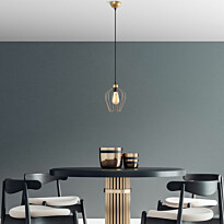 Riippuvalaisin Linento Lighting Armut-6677, Ø20cm, kulta
