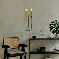 Seinävalaisin Linento Lighting Lumi, musta