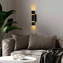 Seinävalaisin Linento Lighting Luxora, musta