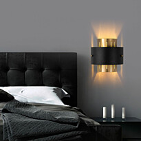 Seinävalaisin Linento Lighting Noctra, kulta/musta