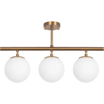 Kattovalaisin Linento Lighting Atmaca, 3-osainen, messinki