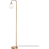 Lattiavalaisin Linento Lighting Viran, 146cm, messinki