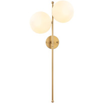 Seinävalaisin Linento Lighting Fazli, 2-osainen, kulta