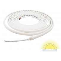 LED-silikoniprofiili Limente LED-Neon Dome, 4000K, 24V, IP67, 5m