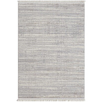 Matto Linento Bastia 1276 kudottu 100x200cm kermanvalkoinen/harmaa
