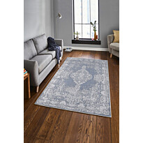 Matto Linento Wilmina 100x150cm siniharmaa