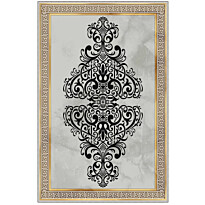 Matto Linento Sofia 50x80cm musta/kulta