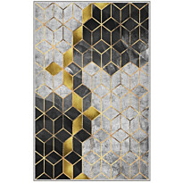 Matto Linento Janne 50x80cm harmaa/kulta