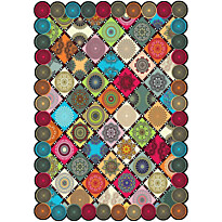 Matto Linento Tessara 60x100cm monivärinen