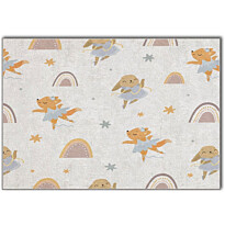 Lastenhuoneen matto Linento Hem Buns 180x280cm beige