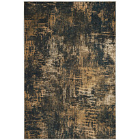 Käytävämatto Linento Zayd 80x150cm tummanharmaa/beige