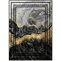 Matto Linento Els Borealis 180x280cm harmaa/kulta